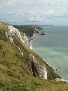 Chalky cliffs